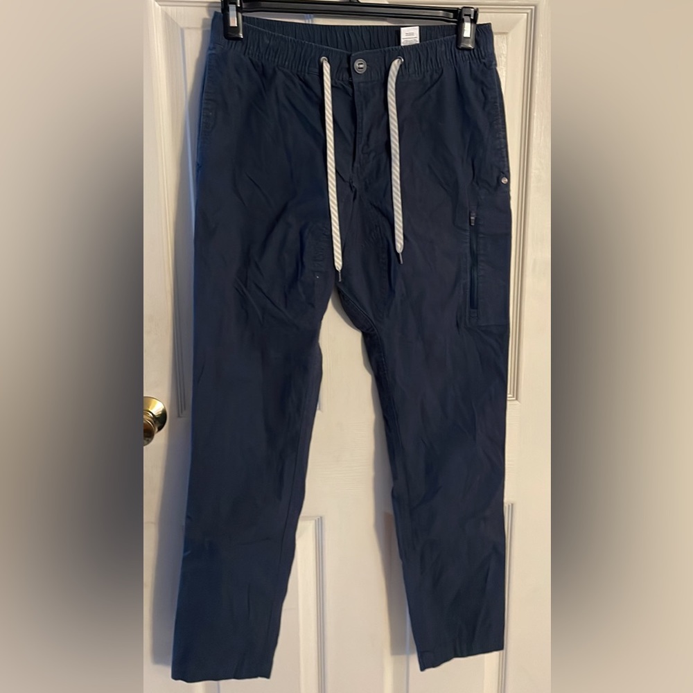 Vuori v412 ripstop hiking stretch fit pants mens size medium